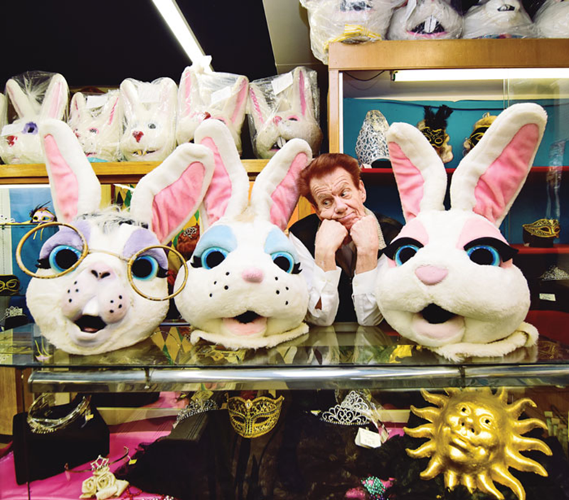 Schenz with all three of the current White House Easter bunnies - Photo: Jesse Fox