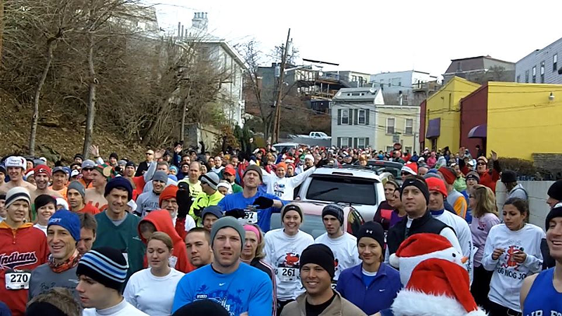 The Festive and Slightly Grossly Named Egg Nog Jog Takes Runners Through the Scenic Streets of Mount Adams