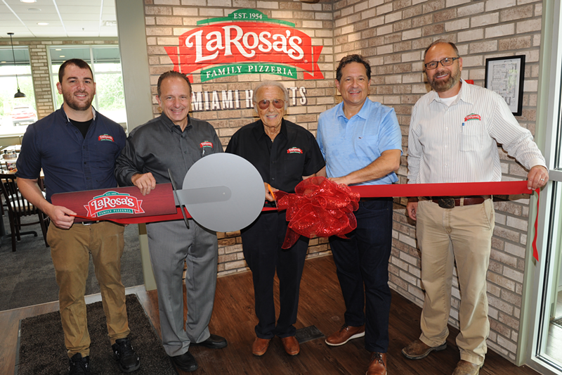 The ribbon cutting of the new restaurant - Photo: Provided by LaRosa's