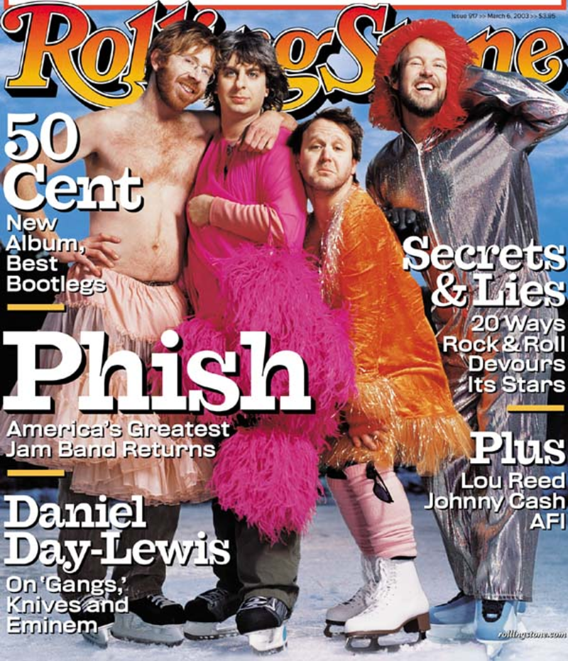 Phish on the cover of the Rolin' Stone (Photo: Rolling Stone)