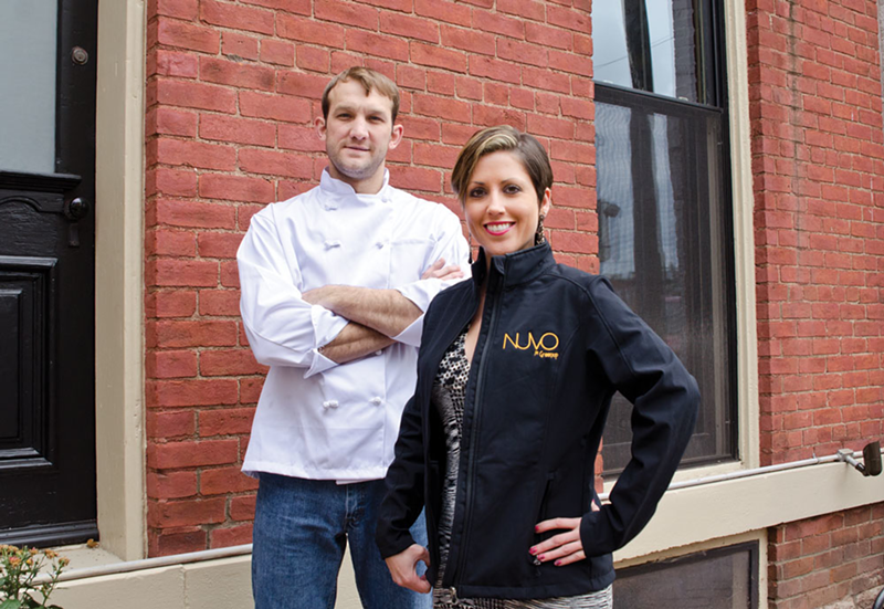 Chef Mark Bodenstein and Marie Anderson, co-owner/general manager, of Nuvo