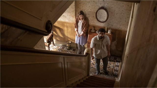 Tomas prepares to go upstairs and check on Magda's mother, who is locked in a room and dying. Trust us, that's not a good idea. - Photo: NICK WALL/MAGNET RELEASING