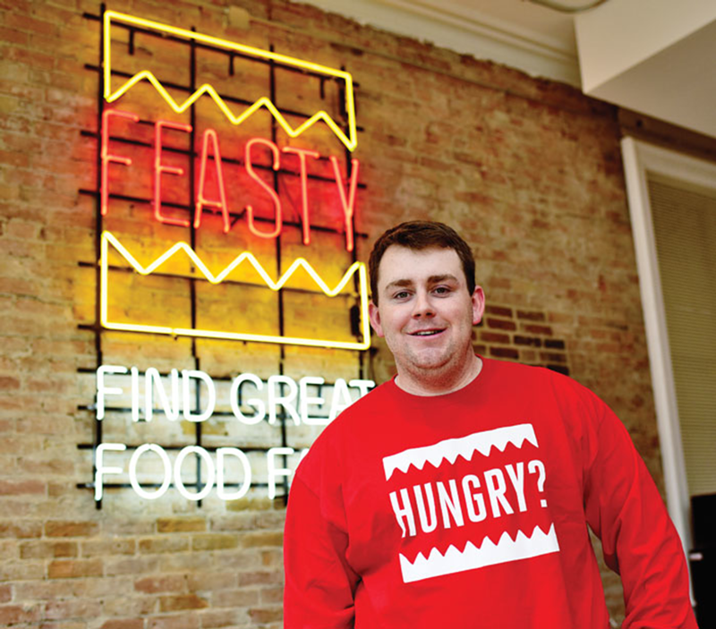 Feasty inventor Anthony Breen wants to revolutionize the way users make dining decisions.
