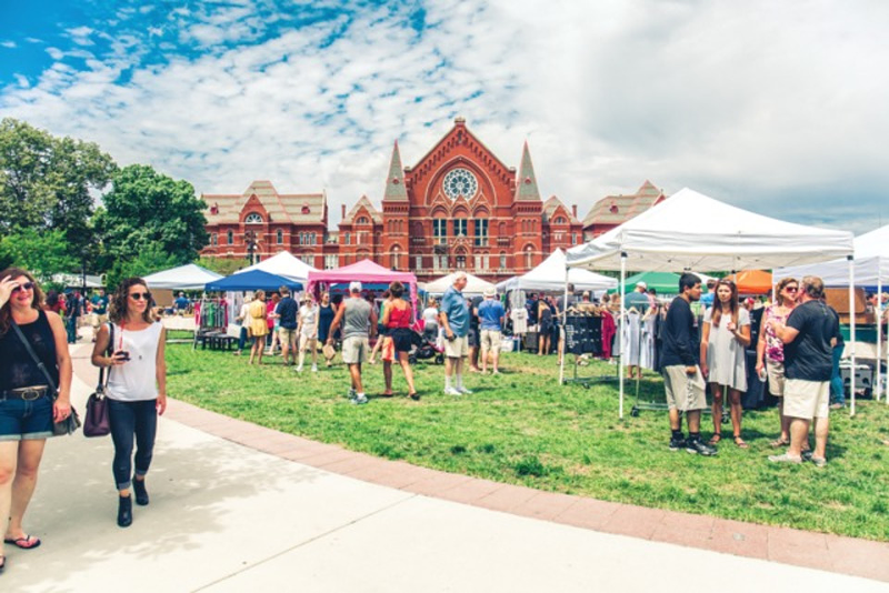 The City Flea Hosts First In-Person Market Since March at Washington Park on Aug. 15