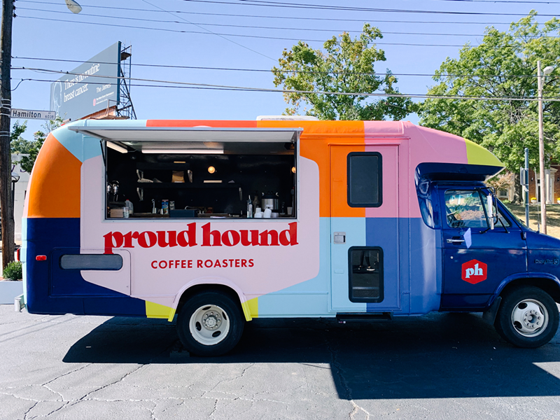 Proud Hound's mobile coffee truck - Photo: Provided by Proud Hound