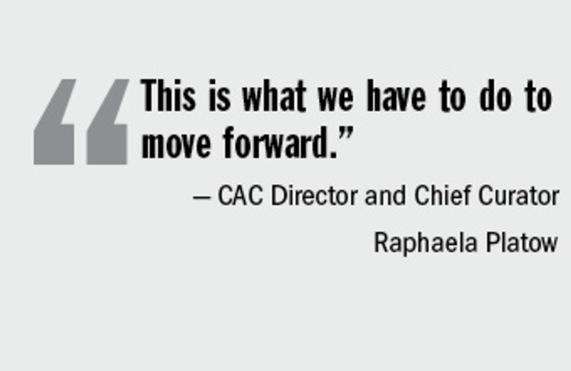 CAC's Platow Explains Cutbacks, Talks of New Mapplethorpe Show