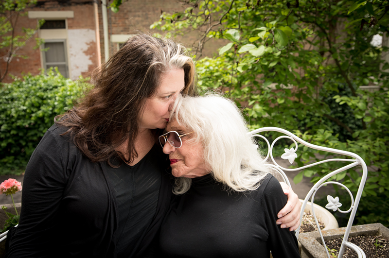 Anne Wainscott and her caretaker, Michelle Holley - Photo: Melissa Doss Photography // Provided by Megyn Norbut