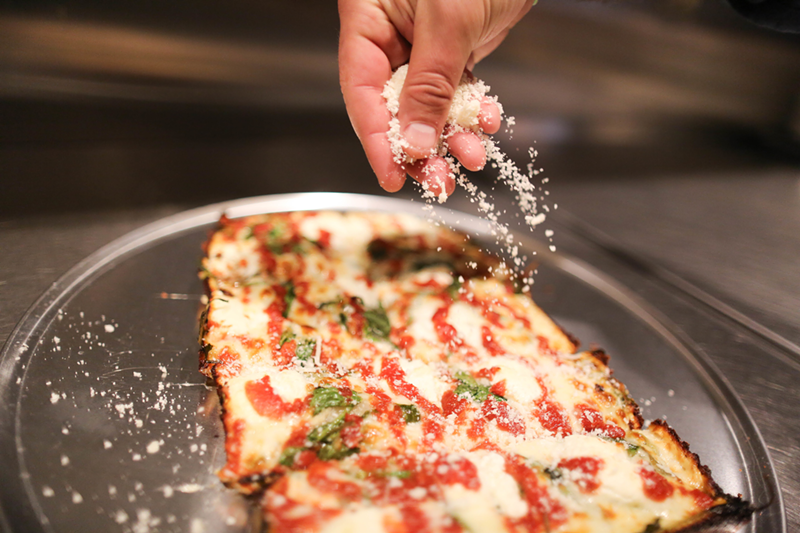 Detroit-style Margherita pizza - Photo: Provided by Taglio