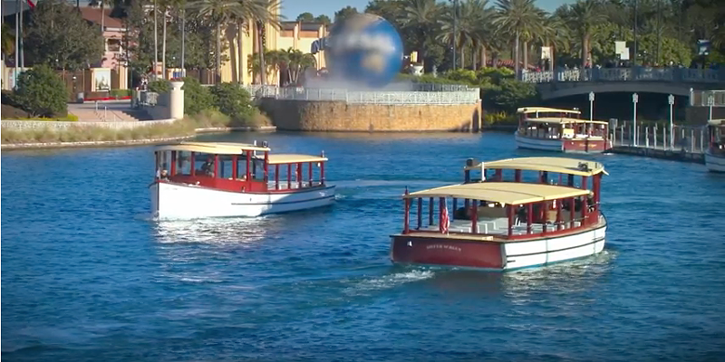 A still from the video depicting.... not Universal Studios? - Photo: YouTube