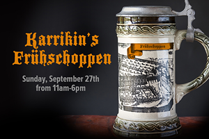 Fairfax's Karrikin Distillery and Restaurant Celebrates Oktoberfest with Frühschoppen Sunday
