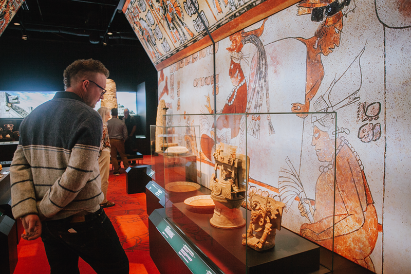 "Maya: The Exhibition" at the Royal British Columbia Museum. While on display here, it was titled "Maya: The Great Jaguar Rises." - Photo: Royal British Columbia Museum
