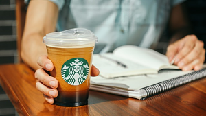 Starbucks' new strawless lid - Photo: Provided