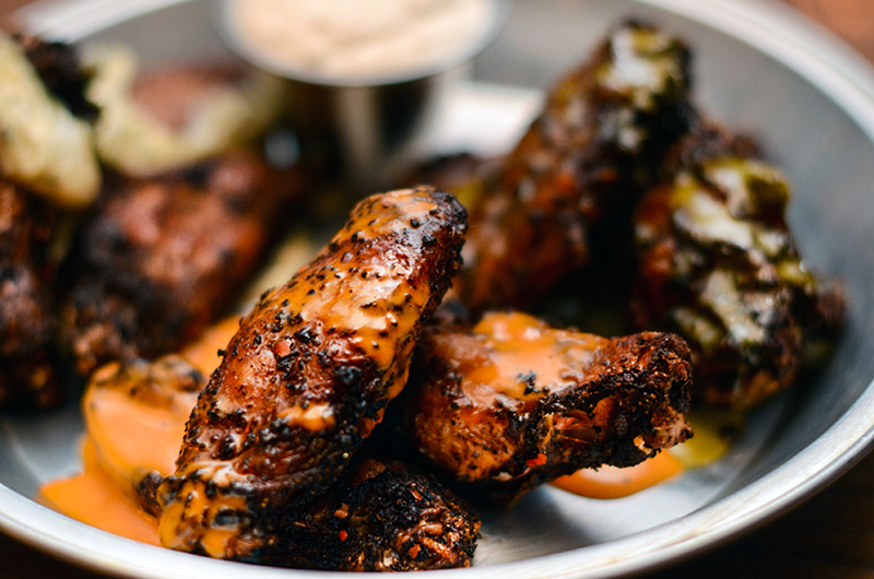 How spicy are these wings? - Photo: Northside Yacht Club