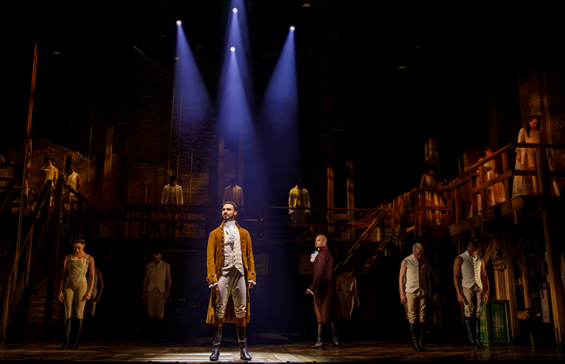 Infused with the sounds of Hip Hop, "Hamilton" is based on the life and work of Alexander Hamilton, one of America's forefathers. - Photo: Joan Marcus