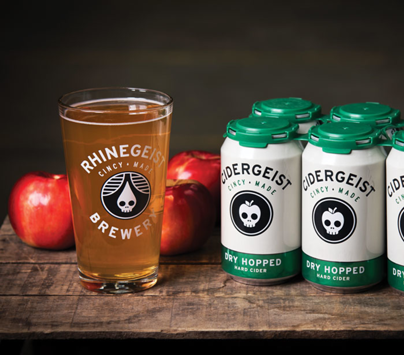 Rhinegeist’s new Cidergeist launches in cans Oct. 5 and on draft Oct. 12.