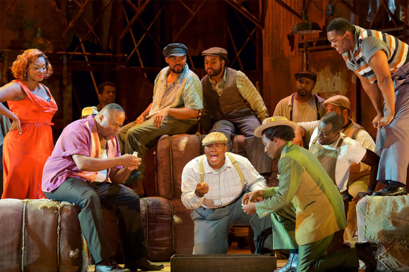 The cast of "Porgy and Bess" at Seatle Opera - Jacob F. Lucas/Seattle Opera