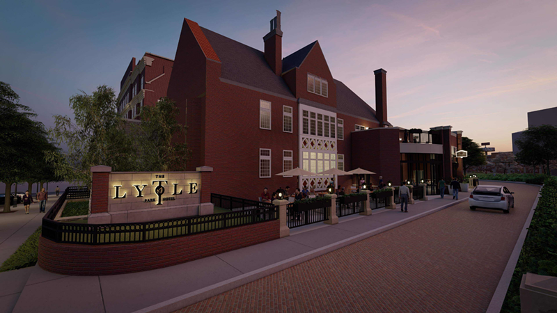 A rendering of the exterior of Subito Restaurant & Bar at The Lytle - Photo: Provided by j public relations