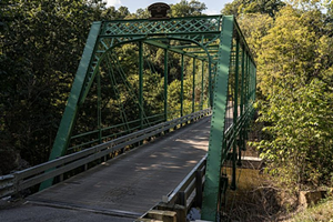 The historic Dean Road Bridge is seen in northern Ohio. Local governments are seeing an increase of gas tax revenue to pay for infrastructure projects. - Photo: Wikimedia Commons // courtesy Matthew Kowal