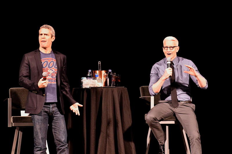 Andy Cohen (left) and Anderson Cooper - Photo: Mckay Calderon (Icon Concerts)