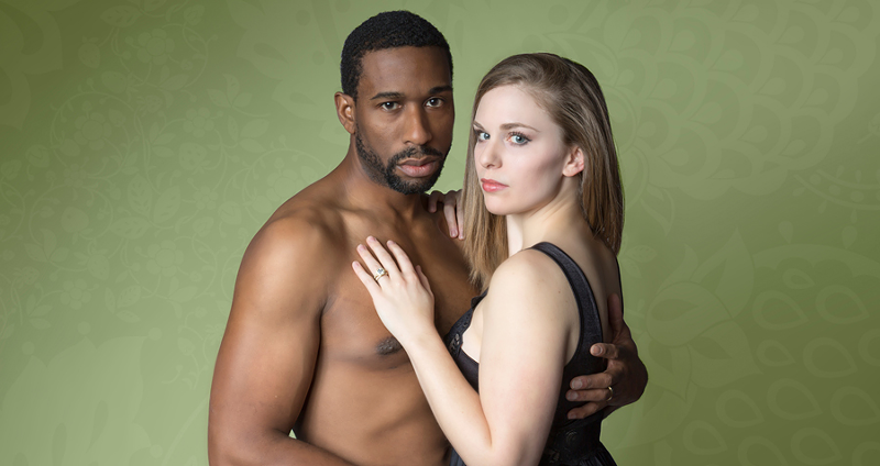 William Oliver Watkins and Courtney Lucien in Cincy Shakes’ production of Othello - PHOTO: Mikki Schaffner Photography