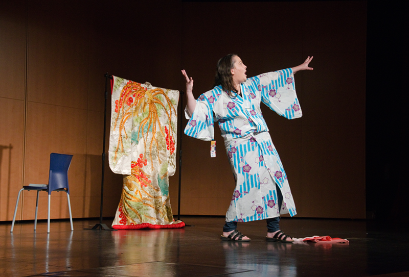 From the Art After Dark event at Cincinnati Art Museum, which celebrated the opening of "Kimono: Refashioning Contemporary Style." - Provided by Cincinnati Art Museum
