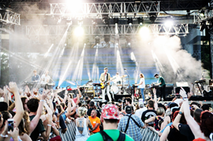 Foster the People performing at 2018's Bunbury Music Festival - Photo: Brittany Thornton