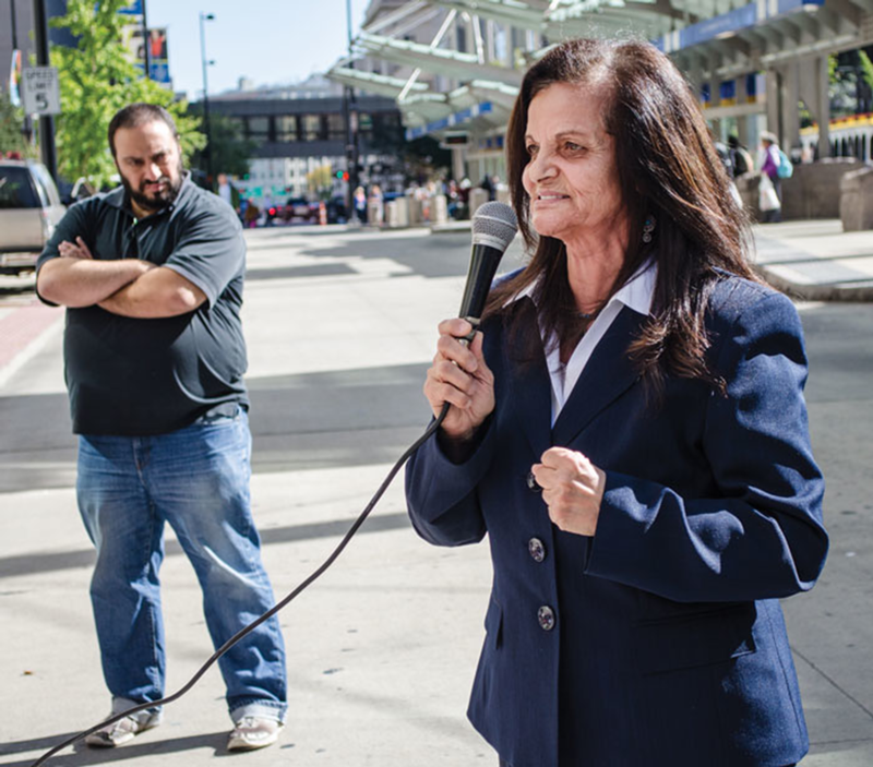 Rasmea Odeh spent 10 years in an Israeli prison for a crime she says she didn’t commit.