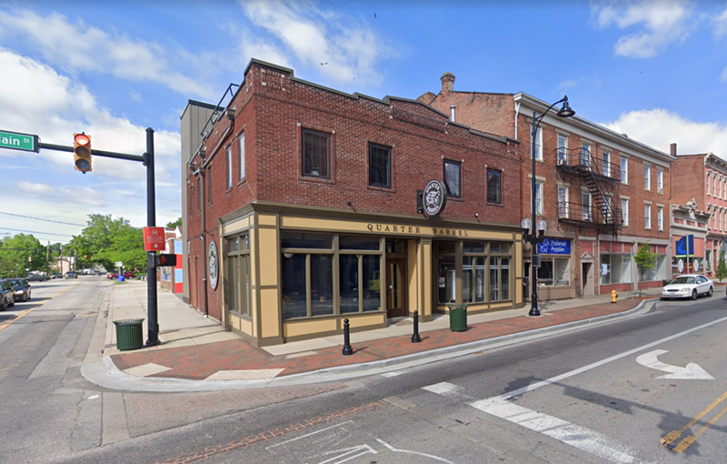 Fretboard Brewing & Public House will take over the space formerly occupied by Quarter Barrel Brewery + Pub - Photo: Google Street View screen grab