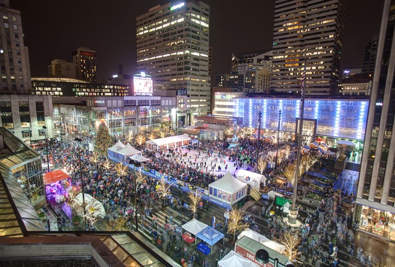 The Fountain Square Ice Rink - Photo: Provided by 3CDC