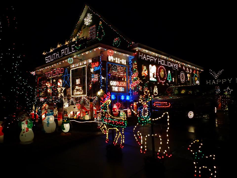 Zapf's Christmas Display - Photo: Provided by Bill Zapf