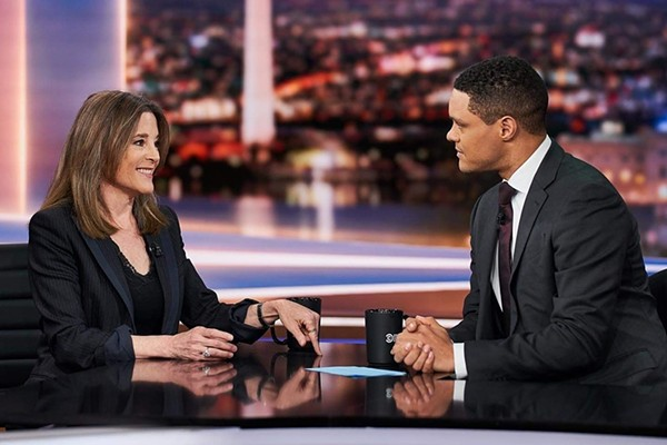 Marianne Williamson’s political aspirations got a boost from celebrity endorsements. - Photo: Courtesy Photo/Marianne Williamson
