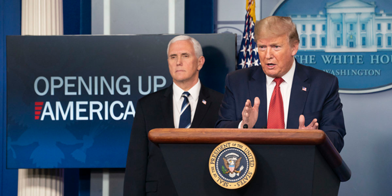 President Trump (right) and Vice President Pence - Photo: whitehouse.gov