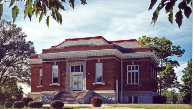The Price Hill Library building, one of 16 historic structures in a proposed local historic district in East Price Hill - Provided by Cincinnati Public Library