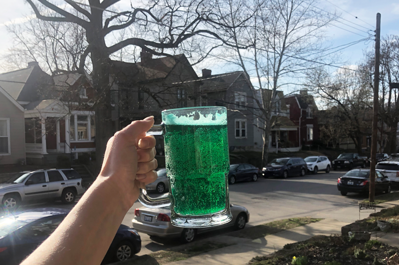 Erin go Bragh! - Photo by CityBeat staff member who may or may not be participating