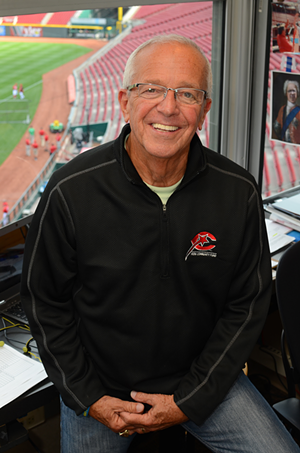 Longtime Reds radio announcer Marty Brennaman - Photo: The Cincinnati Reds