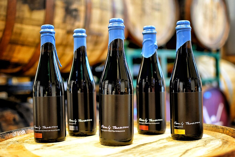 Sonder Brewing's five Family Tradition Barrel Aged Stout releases - Photo: Sonder Brewing