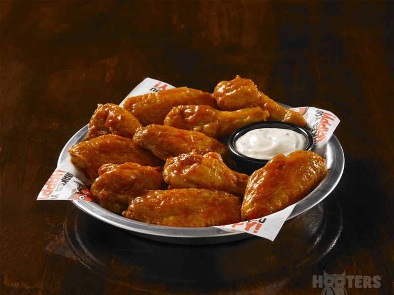 Hooters wings - Photo: Provided by Hooters