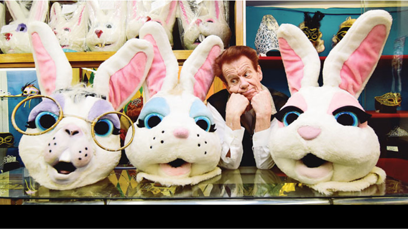 Jonn Schenz and the White House Easter Bunnies - Photo: Jesse Fox