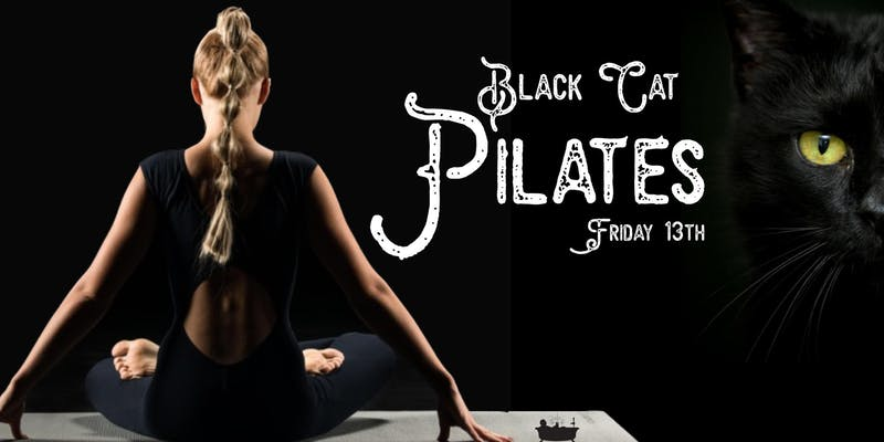 Celebrate Friday the 13th with Black Cat Pilates and Beer at Taft's Brewpourium
