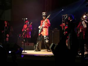 Bootsy Collins and the JBs pay tribute to King Records and James Brown at the 2008 CEAs - PHOTO: CITYBEAT ARCHIVE