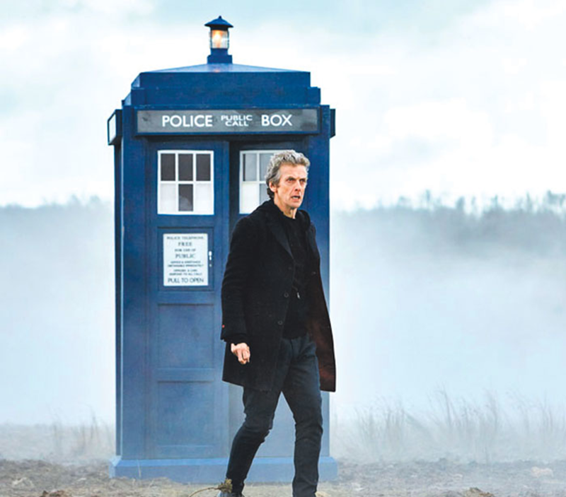 Peter Capaldi plays the twelfth doctor in 'Doctor Who.'