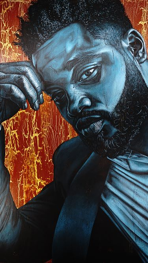 Excerpt of “Home Team” featuring Ryan Coogler - Courtesy of artist Alfred Conteh and Galerie Myrtis