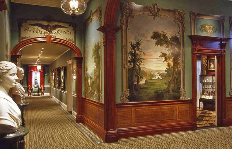 A few of the Duncanson murals as displayed in the Taft Museum of Art - Photo: Provided by the Taft Museum of Art
