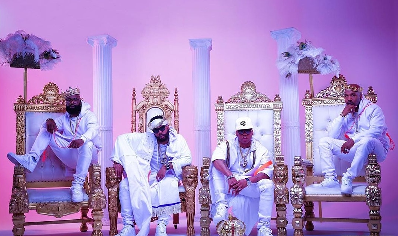Jagged Edge on the cover of their forthcoming album, 'A Jagged Love Story' - Jagged Edge
