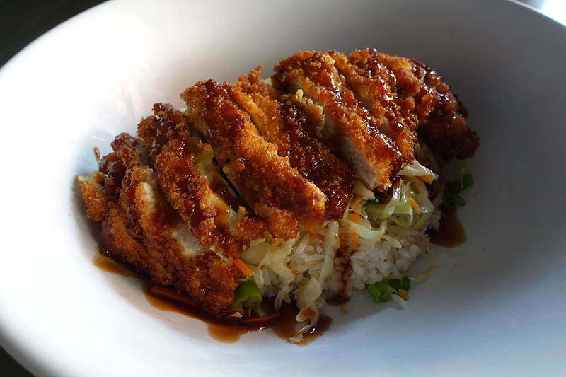 Chicken Katsu (chicken on rice) - Photo: Mike Dew