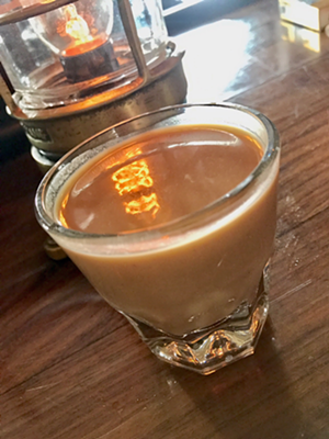 the Peanut Butter Tequila Shooter - Photo: Northside Yacht Club