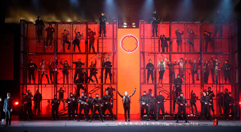 A scene from Opera Montreal's production - Photo: Yves Renaud, Opera de Montreal