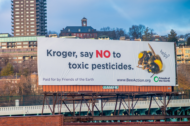 Billboard from Friends of the Earth - PHOTO: PROVIDED BY FRIENDS OF THE EARTH