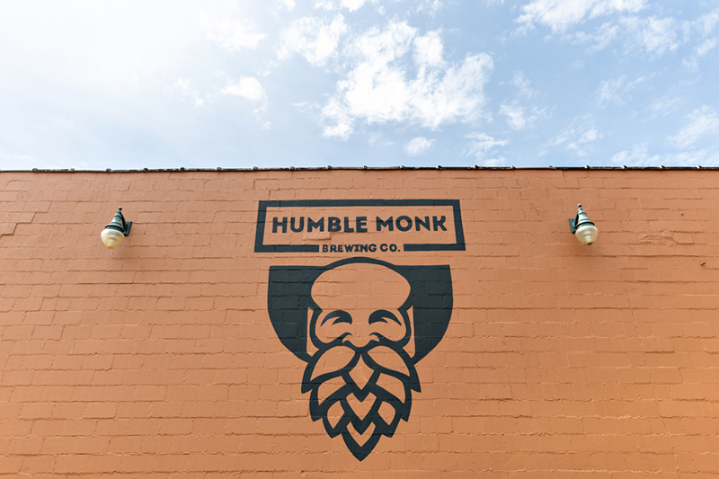 A close-up of the Humble Monk logo - Photo: Hailey Bollinger