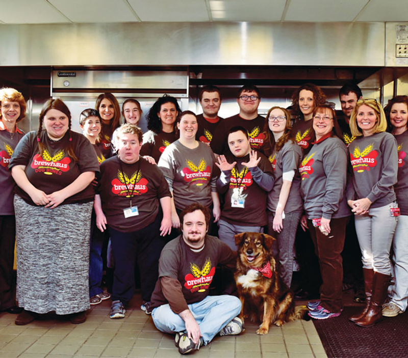 Members of the Brewhaus Dog Bones Brew Crew